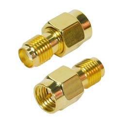 Fohevers SMA Male to SMA Female Adapter SMA Male RF Coaxial Adapter for Antenna Radio WiFi Router FPV Dron Mobile Pack of 2