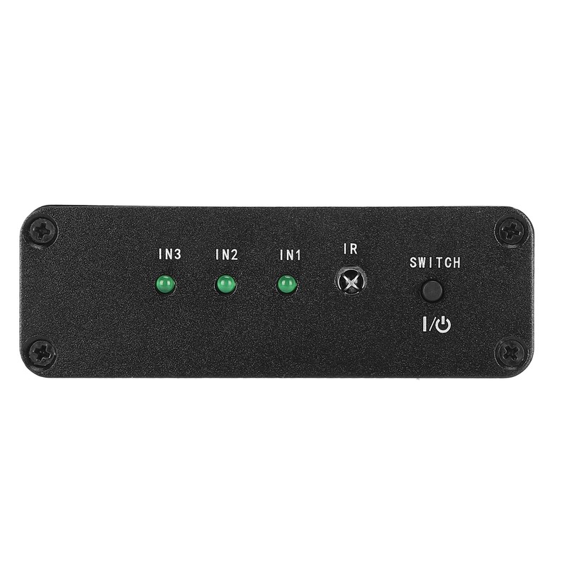 SPDIF/for TosLink Switcher 3x1 Switching Device with Remote Control 3