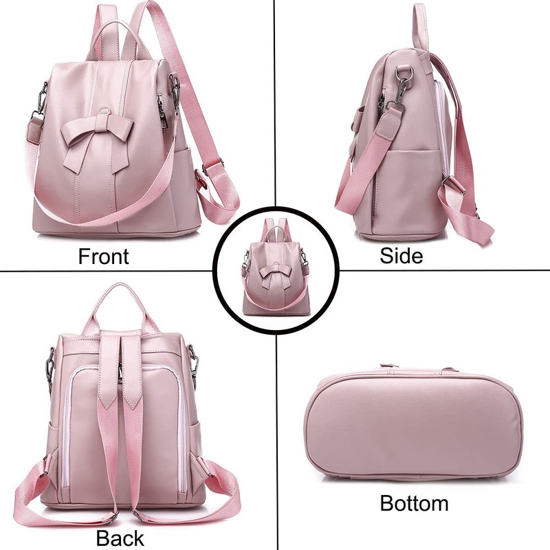 XingChen Backpacks and Purses for Women PU Leather Anti-theft Fashion