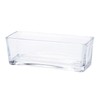 Tokyodo GL005891-zzz Vase, Square Wide, 7.9 x 2.8 inches (20