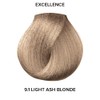 L'oreal Excellence Creme Permanent Hair Color Light Ash Blonde No.9.1,