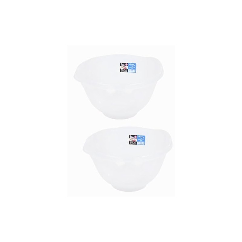 Home Fittings ® Wham Clear Mixing Bowl 2 litres (Pack