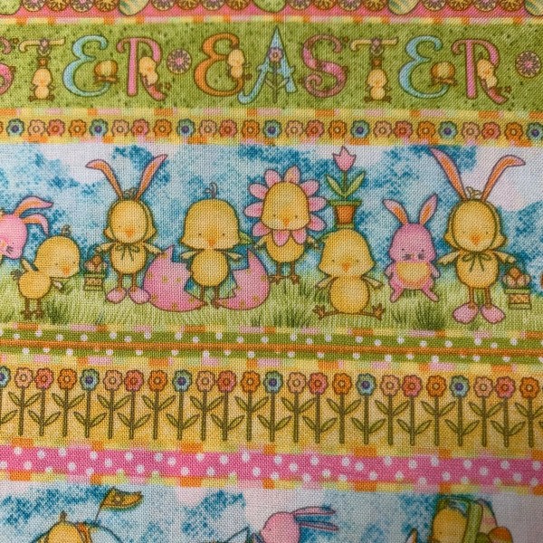 Debbie Mumm 100% Cotton Fabric - Easter Theme - Debbie