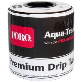 Toro Aqua-Traxx - 5/8" Drip Tape, 6 mil, 8", 0.50 GPM/100', 2, 500' - EA5060850-250, Plastic