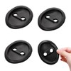 YUYUDEHM 4PCS Silicone Car Door Latch Protector, Car Door Lock