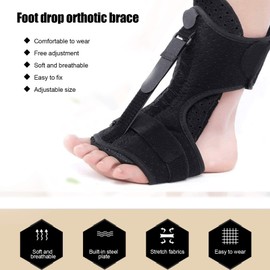 Adjustable Foot Lift Orthosis Plantar Fasciitis Recovery Foot Splint Support