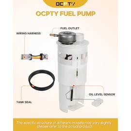 OCPTY fits for Fuel Pump Electric Replacement Module Assembly fits 1996-1997 for Dodge Ram 1500 2500 3500 V6 3.9L V8 5.2L 5.9L V10 8.0L E7093M