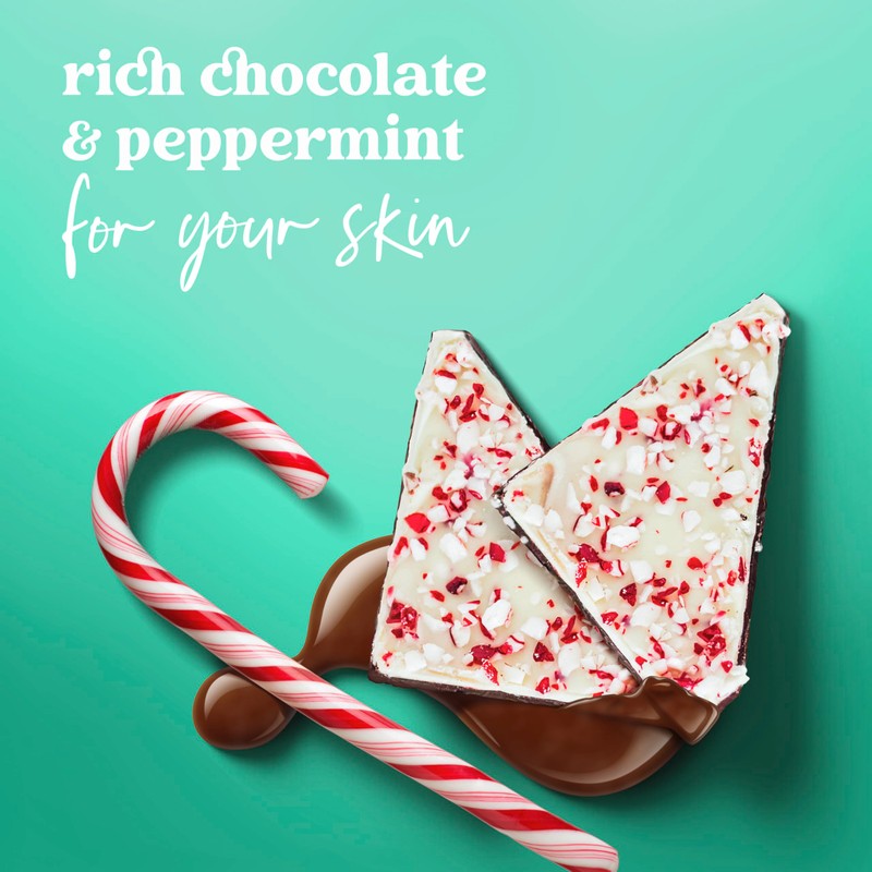 Dove Limited Edition Holiday Treats Body Wash Peppermint Bark for