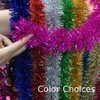 Allgala 50 Feet Christmas Foil Tinsel Garland Decoration for Holiday