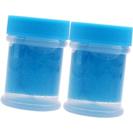 STOBAZA Kit de 2 Cajas de Limpiador para Pinzas de Extensiones de Pestañas Azul de 40ml, Fácil de Almacenar y Eliminar Residuos para Uso en Casa o Salón de Belleza