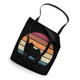 Retro Vintage Sunset Dog Pet Lover Pomeranian Breed Tote Bag