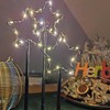 ToCi Decorative Stand Star with LED Lighting Metal Candlestick with