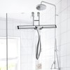 Shower Squeegee and Window Squeegee, Stainless Steel, 100% Streak-Free, Cleaner