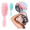 3 Cepillos Masaje Para Cuero Cabelludo,caspa Shampoo Cabello