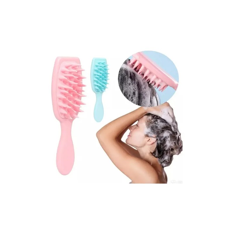 3 Cepillos Masaje Para Cuero Cabelludo,caspa Shampoo Cabello
