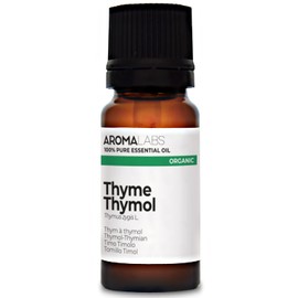 BIO - Thyme Thymol Essential Oil - 10mL - 100% Pure, Natural, Chemotyped and AB Certified - AROMA LABS (French Brand)