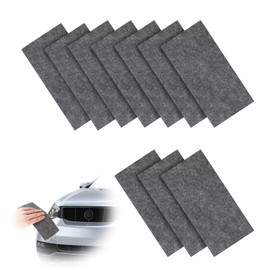 NQEUEPN 4stk Nanosparkle Tuch, 20x10cm Grauer Kratzerentferner für Fahrzeuge Mehrzweck-Glanzreinigungstuch zum Löschen Autokratztuch zum Reparieren Kleiner Kratzer und zum Polieren der Oberfläche