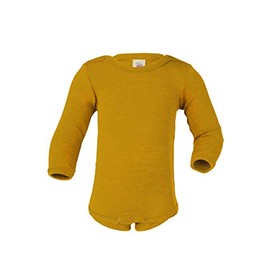 Engel Baby/Children Romper, Long Sleeve Body, Organic Wool/Silk - 98/104