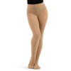 Capezio Big Girls' Studio Basic Tight, Caramel, One Size