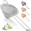 Zulay Kitchen Kitchen 304 Stainless Steel Fine Mesh Strainer For