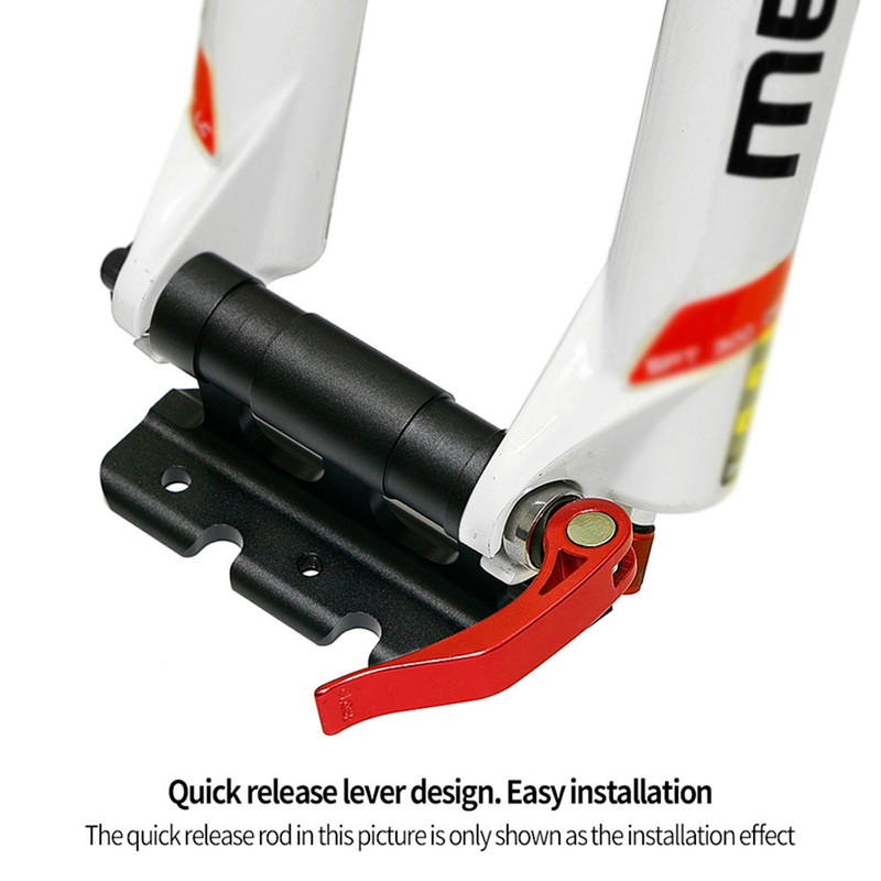 Bike Fork Mount Quick Release Thru Axle Carriers Front Fork