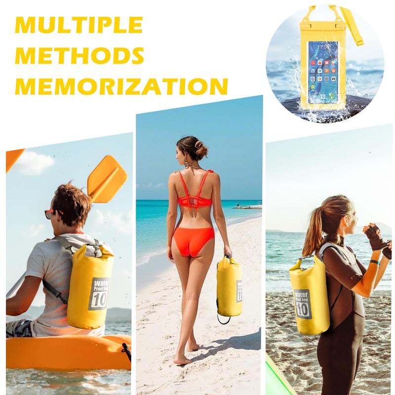 Artmitz 10L Waterproof Dry Bag for Kayaking Swimming Boating Camping