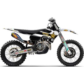 Factory Effex 2024 Rockstar Husqvarna Factory Graphic Kit-FC 250/450FE-24.5