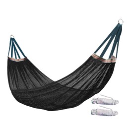 Camping Hammocks for Adults,Netting Tree Hammock for Outside - Portable Tree Swing with Strong Load Capacity for Outdoor Backyard Garden Balcony Hiking Meditation Travel