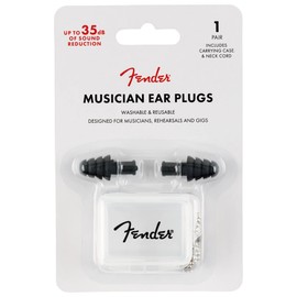 Fender フェンダー イヤープラグ MUSICIAN SERIES BLK EAR PLUGS