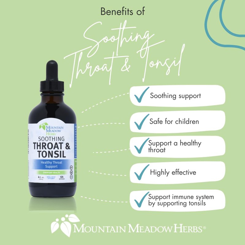 Mountain Meadow Herbs Soothing Throat & Tonsil (Formerly Heidi's Tonsil