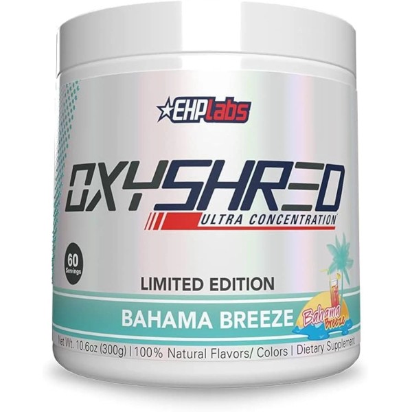 EHP Labs OxyShred Pre Workout Powder - Preworkout Powder with