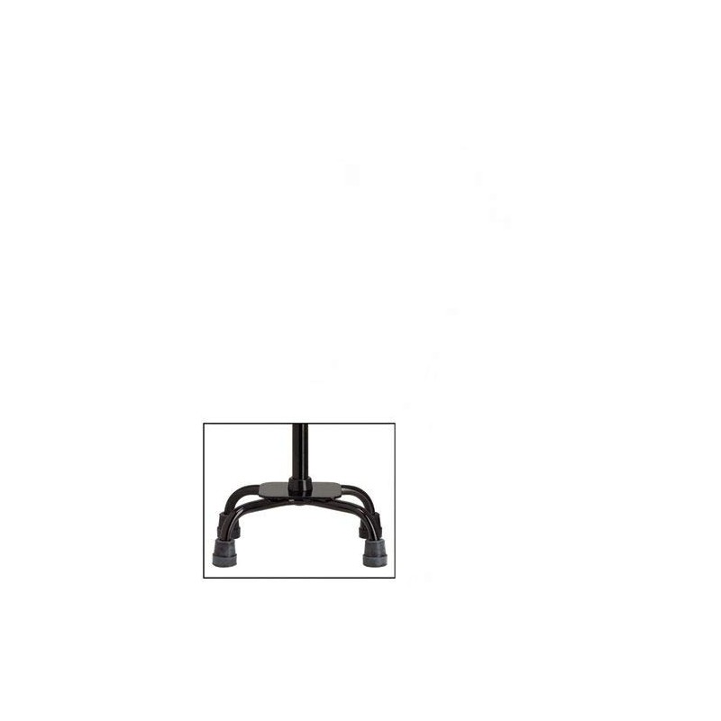 Walking Cane Quad Cane Bronze Small Base 5" X 8"