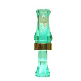 Allegiant Calls GPS The Grand Pass Single, Single Reed Duck Call, Mallard Duck Call, J-Frame (Teal/Coke Bottle)