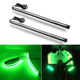 Boaton Marine Boat Led Navigation Lights, Night Fishing Lights, No Drilling Install Deck Lights Courtesy Lights Interior Lights For Pontoon Boat Bass Boat Jon Boat Jet Ski Kayak, Green