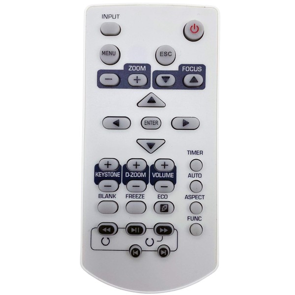 INTECHING YT-130 Projector Remote Control for Casio XJ-A142, XJ-A147, XJ-A242,