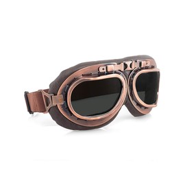 evomosa Motorbike Goggle Retro Windproof Dustproof Motorcycle Eyewear Protect Glasses (B Color)