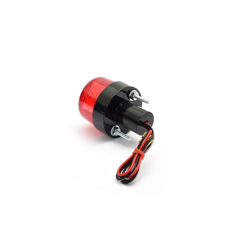Pointer Rear Light Small and Round No LED Black ECE