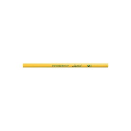 Dixon 13040 Ticonderoga Laddie Woodcase Pencil w/o Eraser, HB #2, Yellow, Dozen