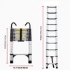 TREATLIFE HOME 9.5-Foot Telescopic Ladder for Safe Home Projects, Lightweight