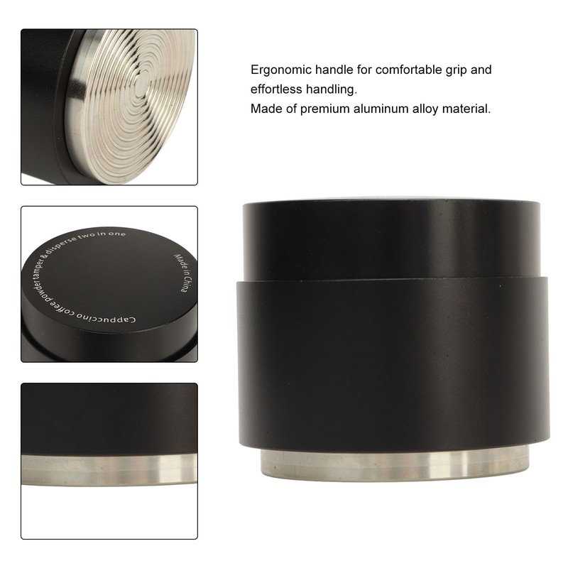 Coffee Tamper 3 in 1 Coffee Power Press Distributor Hammer