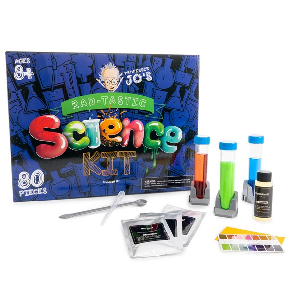 JumpOff Jo - Science Kit for Kids, Educational Science Kits, Chemistry Set – 16 STEM Experiments - Science Kits for Kids, STEM Projects, Kids Toys for Ages 8-13