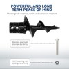 MATINA Dock Pole Auger for Aluminum Dock Pole, Dock Post