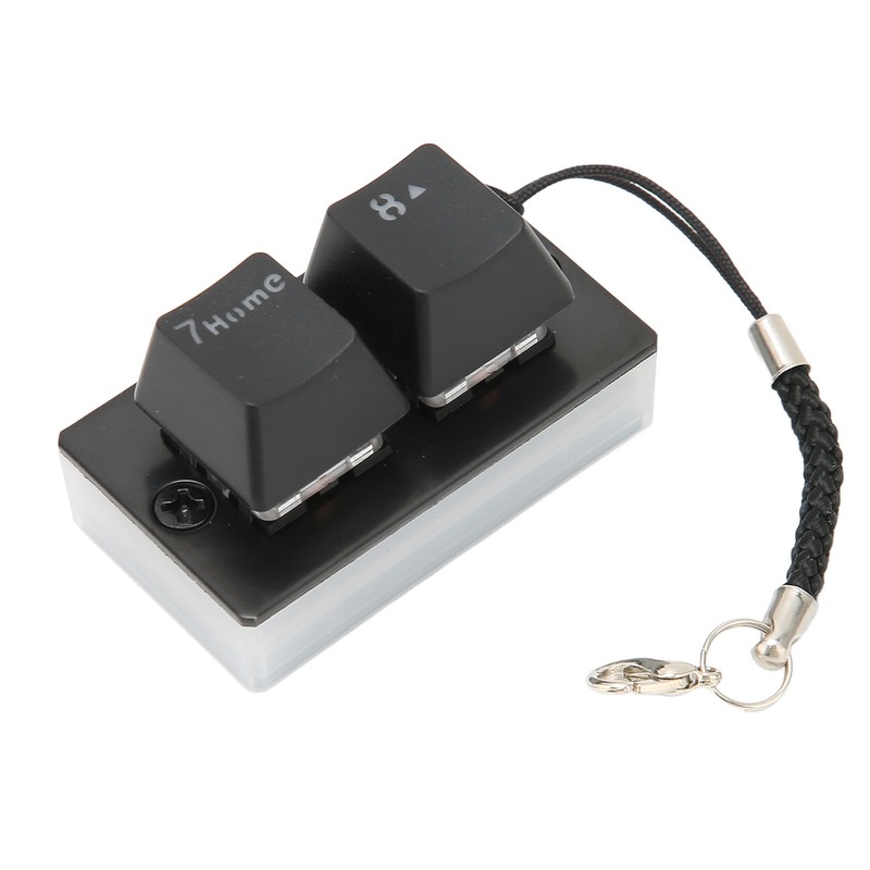 Two Key Keyboard USB Wired OSU Hot Swappable RGB Backlit