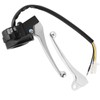 QAZAKY Throttle Housing Start Kill Switch Control Left Right Brake
