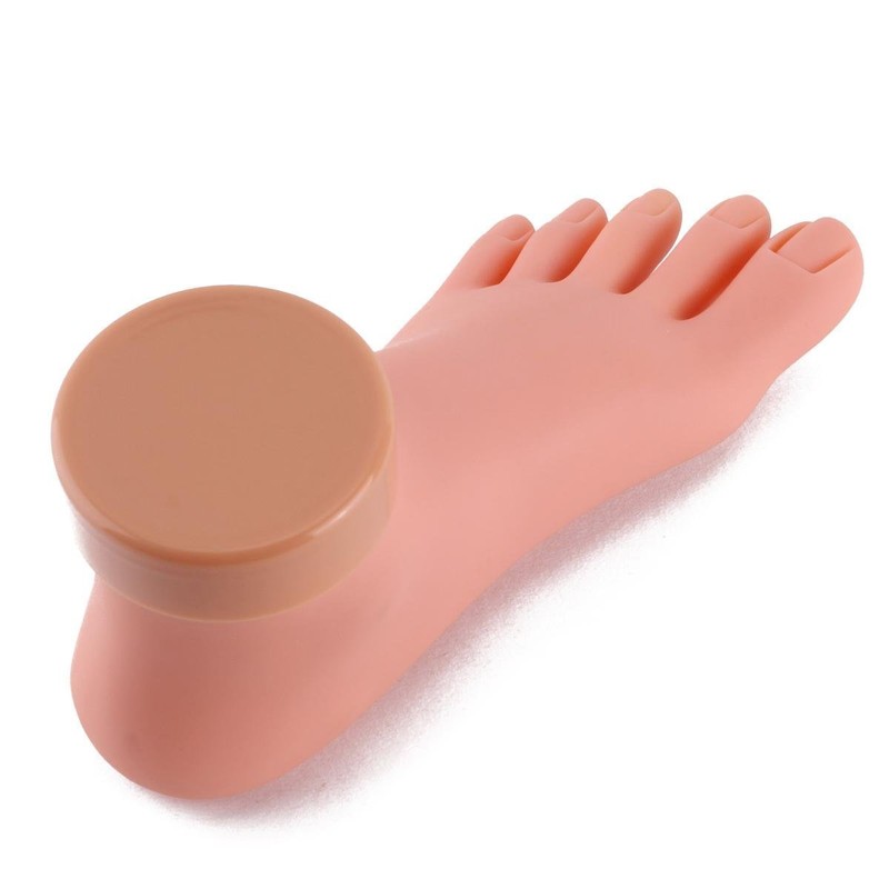 Venuse Practice Fake Foot Model Flexible Movable Soft Silicone Prosthetic