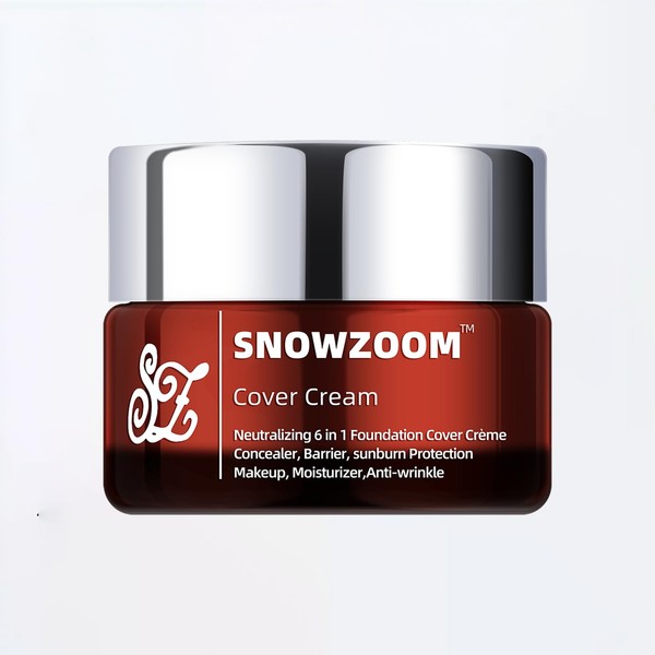 6-in-1 Full Coverage Foundation Cream | Hydrating Primer & Concealer