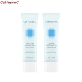 CELL FUSION C Aquatica Sunscreen 100 SPF 50+ PA++++ 50ml*2ea