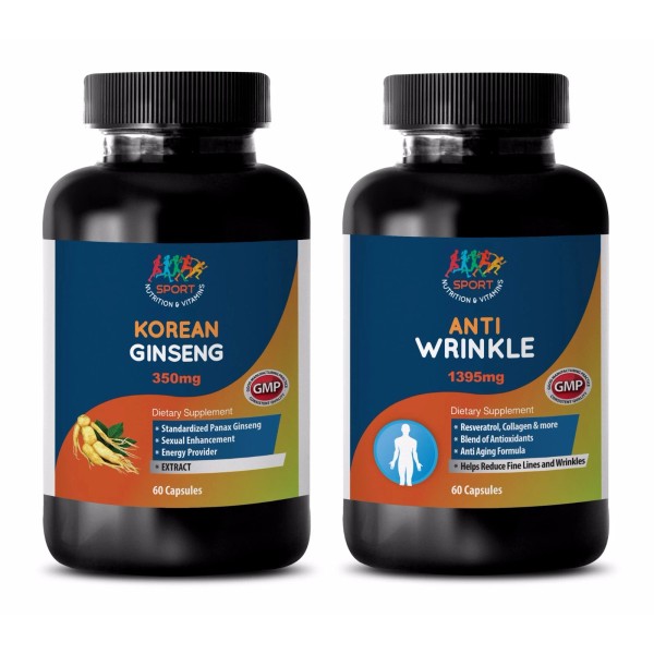 SPORT NUTRITION & VITAMINS anti-aging body oil - KOREAN GINSENG