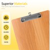 WORPSON Wood-Grain Lap Board Clipboard, for Letter & A4 Size