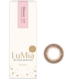 LuMia(ルミア) ワンデー14.5mm／10枚入 【スウィートブラウン】 ±0.00